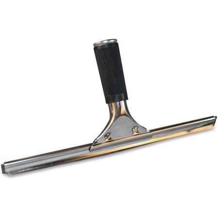 Impact 6222 12 Window Squeegee - Foam Rubber Blade, Stainless Steel Frame