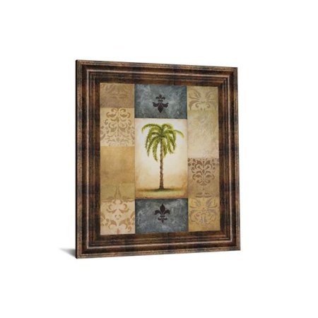 4888 22 X 26 in. Fantasy Palm II by Michael Marcon Framed Print Wall Art