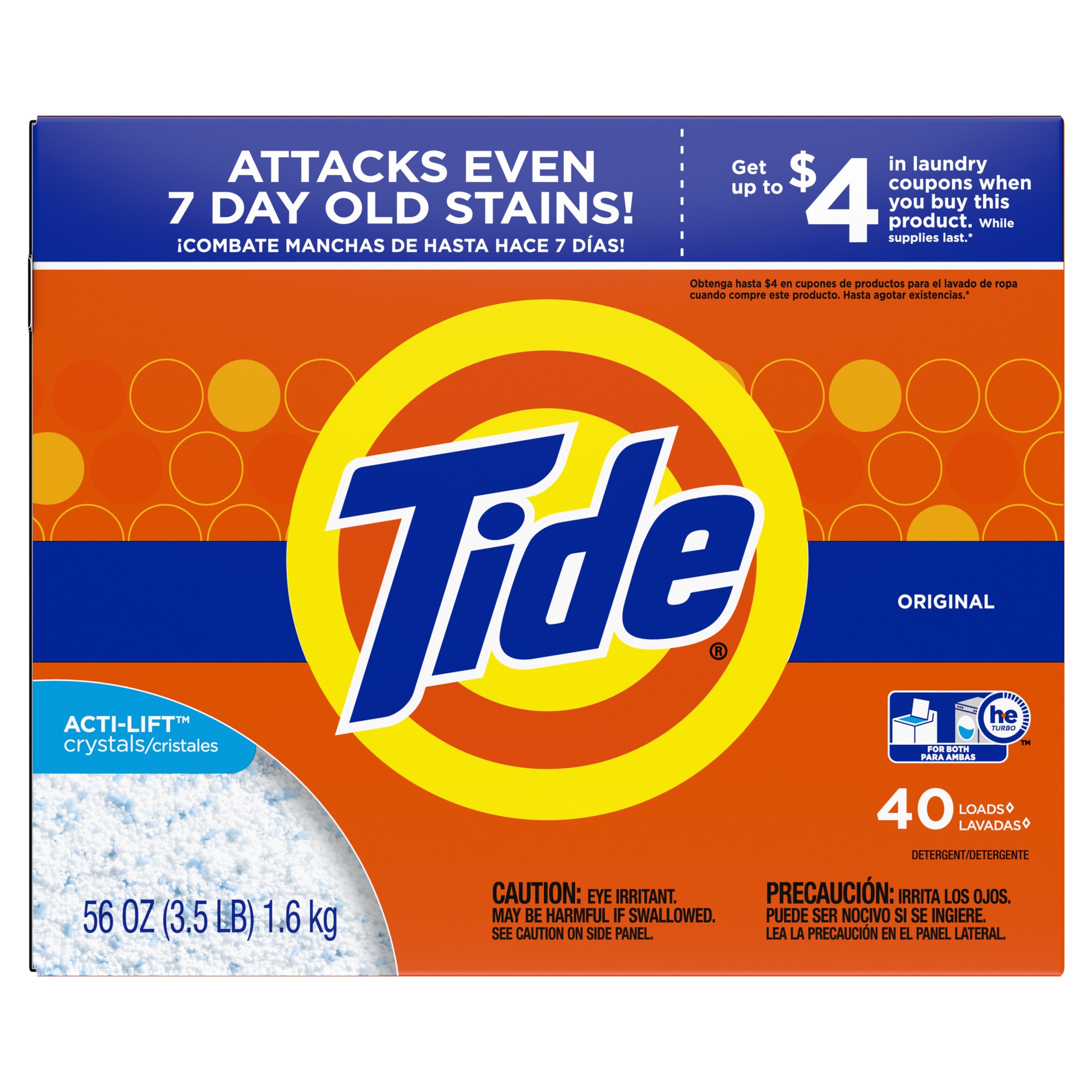 Procter & Gamble 84981 Ultra HE Powder Laundry Detergent - 56 Oz