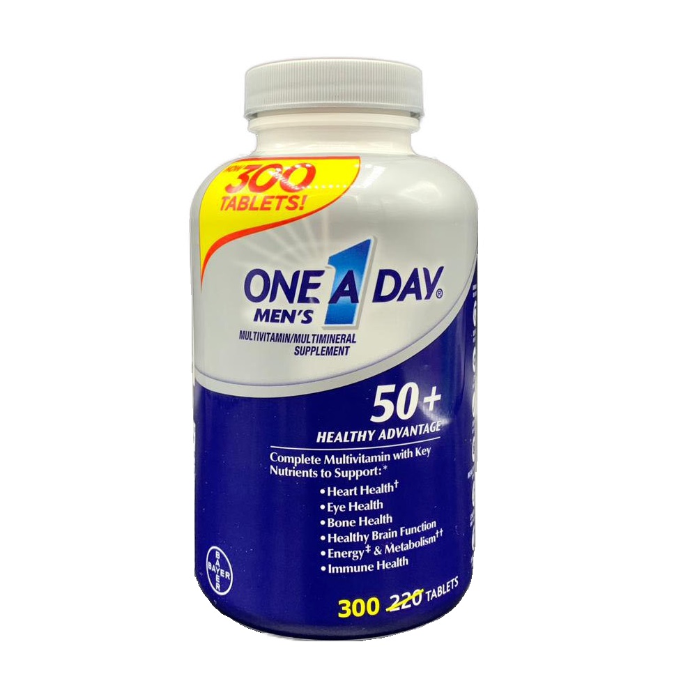 One A Day Men's 50+ Multivitamin/Multimineral Supplement