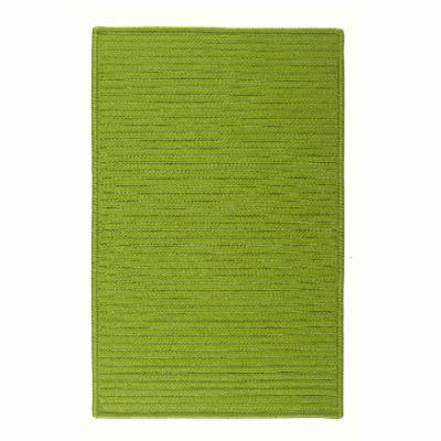 Simple Home Solid Rug by Colonial Mills in Bright Green (Size 2'W X 11'L)