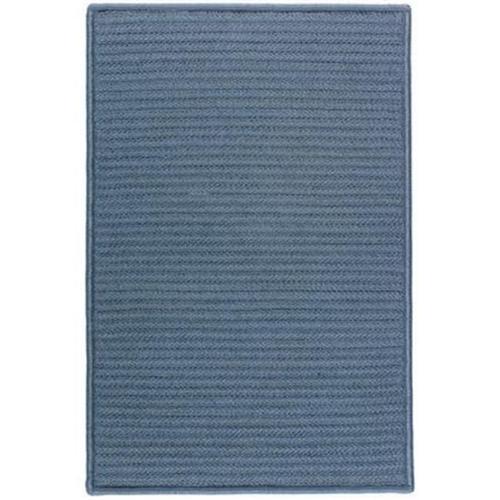 Simple Home Solid Rug by Colonial Mills in Lake Blue (Size 3'W X 3'L)