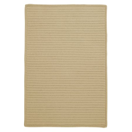 Simple Home Solid Rug by Colonial Mills in Line (Size 3'W X 3'L)