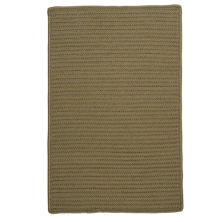 Simple Home Solid Rug by Colonial Mills in Wood (Size 2'W X 7'L)