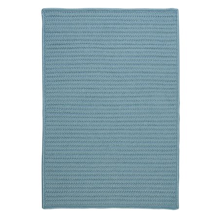 Simple Home Solid Rug by Colonial Mills in Federal Blue (Size 3'W X 3'L)
