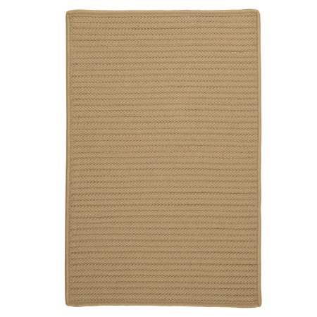 Simple Home Solid Rug by Colonial Mills in Sand (Size 2'W X 7'L)
