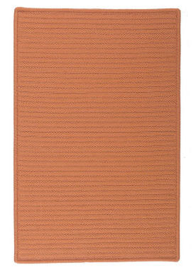 Simple Home Solid Rug by Colonial Mills in Rust (Size 5'W X 5'L)
