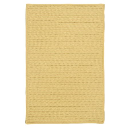 Simple Home Solid Rug by Colonial Mills in Banana (Size 6'W X 9'L)