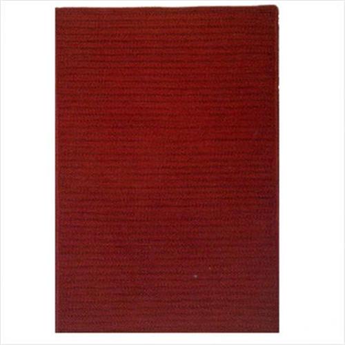 Simple Home Solid Rug by Colonial Mills in Sangria (Size 6'W X 9'L)
