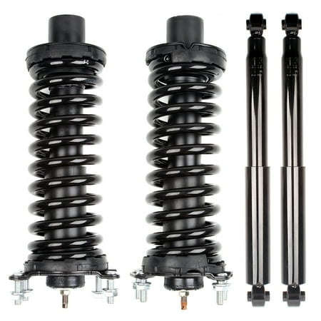ECCPP Complete Struts Assembly Front Rear Struts Shock Absorber Fit for 07 08 09 10 11 for Dodge Nitro 02 03 04 05 06 07 08 09 10 11 12 for Jeep Liber