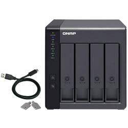 Qnap Tr-004, 4 Bay Das(no Disk) Hardware Raid Expansion for Win,mac,linux Device, Twr, 2yr,