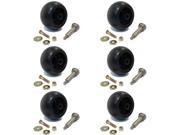 (6) DECK WHEEL ROLLER KITS for Exmark 103-7263 109-2098 116-9981 Zero Turn Mower