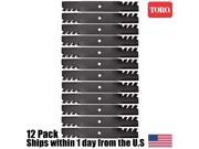 12PK Genuine OEM Toro Z Master 52' Atomic Mulching Blades 105-7796-03 105-7796