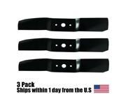3PK Blades for Cub Cadet 44' GT2186 GT2544 208 209 2518 759-3939