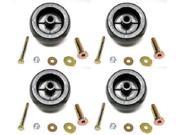(4) DECK WHEEL ROLLER KITS for Exmark 103-7263 109-9011 Groundsmaster 72' Deck