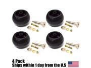 4 Deck Wheel Roller Kits 103-7263 109-2098 for Exmark Lazer Z Turf Ranger Tracer