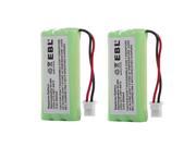 2 Pack 500mAh 3.6V Home Phone Battery for V-Tech BT5632 BT5872 CPH-517J 5105 USA