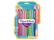 Paper Mate Flair Felt Tip Pens  Medium Point  Assorted Colors  8 Count