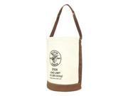 Bucket,#1 Canvas, Leather-Bottom KLEIN TOOLS 5104