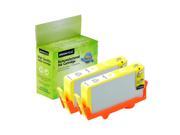 GREENCYCLE 2PK High Yield 902XL 902 T6M10AN Yellow Ink Cartridge with Chip Compatible for HP OfficeJet Pro 6974 6975 Printer