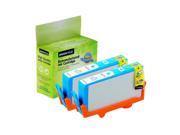 GREENCYCLE 2PK High Yield 902XL 902 T6M02AN Cyan Ink Cartridge with Chip Compatible for HP OfficeJet Pro 6974 6975 Printer