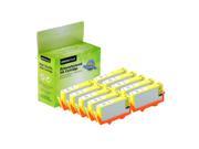 GREENCYCLE 10PK High Yield 902XL 902 T6M10AN Yellow Ink Cartridge with Chip Compatible for HP OfficeJet Pro 6974 6975 Printer