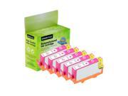 GREENCYCLE 5PK High Yield 902XL 902 T6M06AN Magenta Ink Cartridge with Chip Compatible for HP OfficeJet Pro 6974 6975 Printer