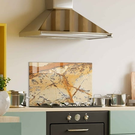 Cresswell - 2313 - Multicolor - Decorative Tempered Glass Painting
