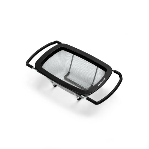 KitchenAid Pro Expandable Colander, Black