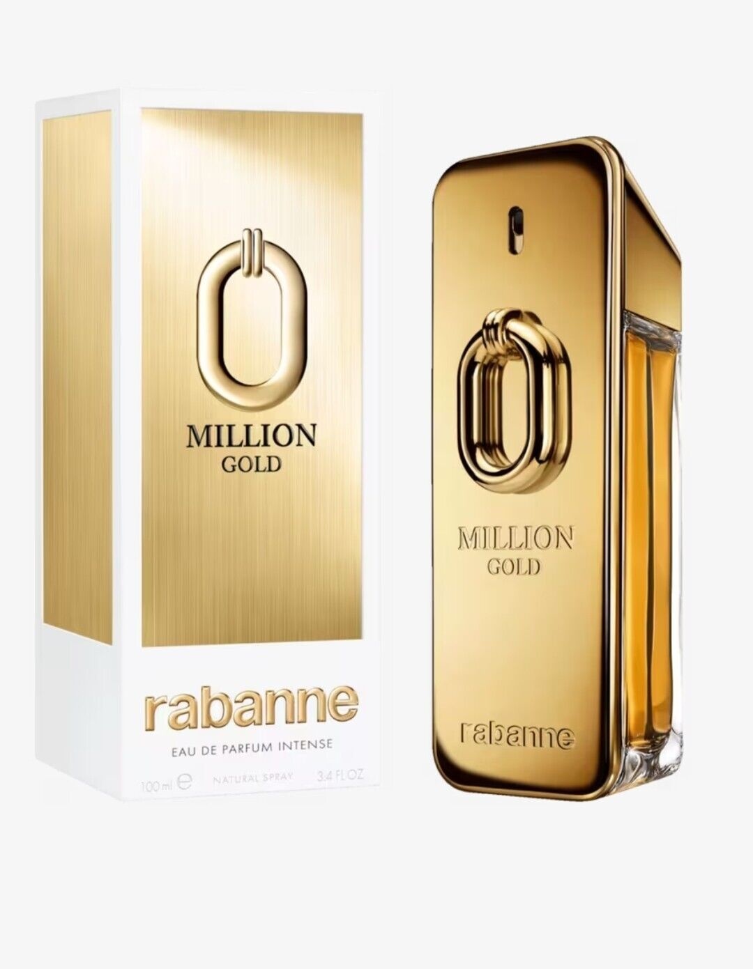 Rabanne Million Gold Eau De Parfum Intense 3.4 Oz thumbnail