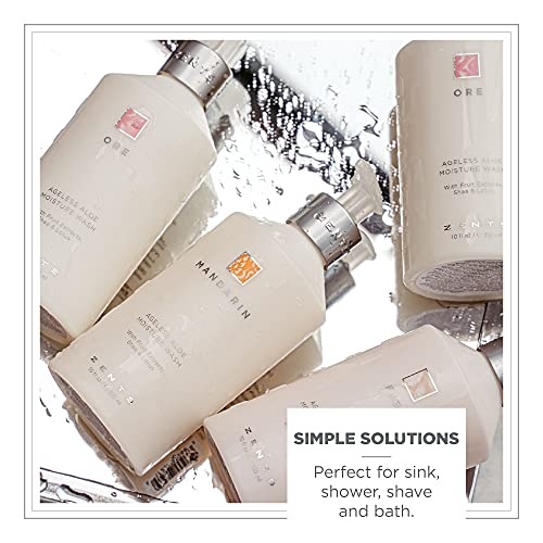 Zents Hand and Body Wash (Water Fragrance) Moisturizing Anti-Aging Cleanser with Organic Shea Butter & Aloe for Dry Skin  10 Fl Oz thumbnail