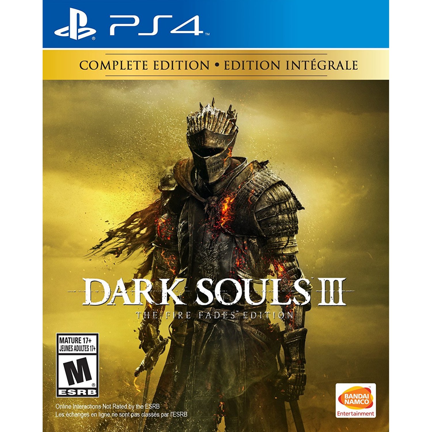 Dark Souls III: the Fire Fades Edition Physical Role-Playing Game for PlayStation 4