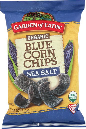 Garden of Eatin: Blue Corn Tortilla Chips Sea Salt, 7.5 Oz (2630574)