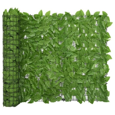 VidaXL Balcony Screen with Green Leaves 118.1 X39.4  5499