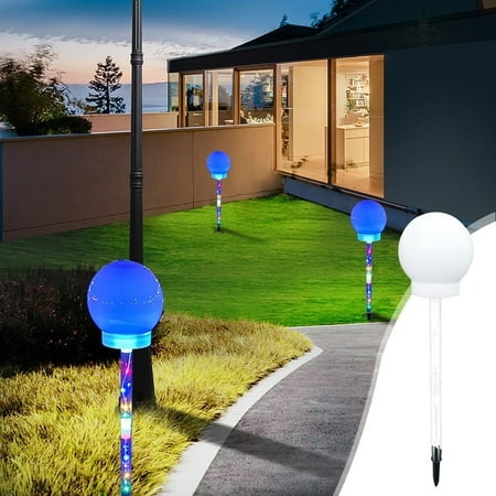IWRUHZY Solar Lights Outdoor Water Resitant LED Lighting Solar Powered Lights Path Landscape Outdoor Decorative Lights for Patio Yard