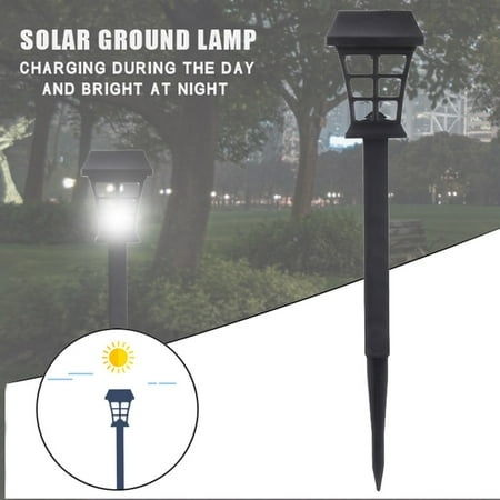 IWRUHZY Solar Outdoor Pathway Lights - Solar Garden Lights Outdoor Water Proof  Solar LED Outdoor Lights Solar Lights for Yard Path Lawn Walkway Drive