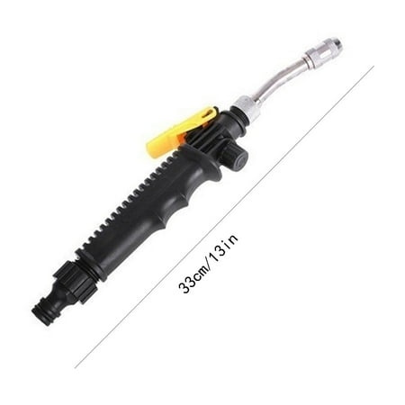 RuWeoMaa 2-in-1 High Pressure Washer High Pressure Water Metal Water High Pressure Power Garden Sprinkle- Outdoor Solar Lights for Yard Path Walkway D