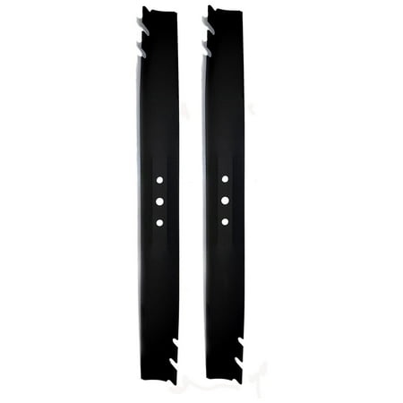 CLkPde Genuine 2-Pack Mulching Blades 131-4547-03 131454703 (Replaces 108-9764-03) for 22in / 55cm Recycler Lawn Mower Including Newer Units 21472 214
