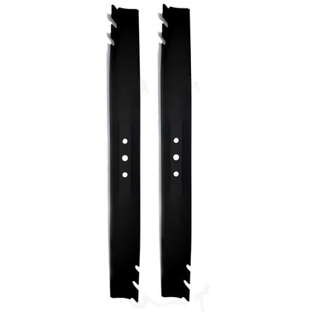 Werqueid Genuine 2-Pack Mulching Blades 131-4547-03 131454703 (Replaces 108-9764-03) for 22in / 55cm Recycler Lawn Mower Including Newer Units 21472 2