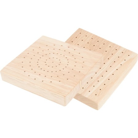 Lollipop Display Stand Candy Sucker Holder Cotton Wooden Cake Pops Drying Ring 2 Pcs