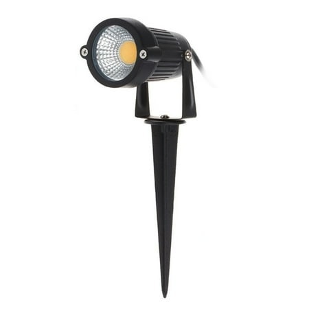 Dazzduo Solar Lamp Water Resistance Patio Lamp DC12-24V Outdoor COB LED Lawn Resistance Patio Path Outdoor Landscape Spot Patio Path Warm 5W COB LED L