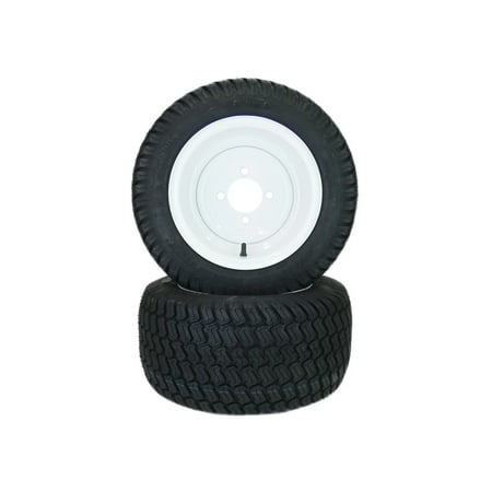 (2) Turf Tire Assemblies 18x8.50-10 Fits Walker S B C D T 5075-3