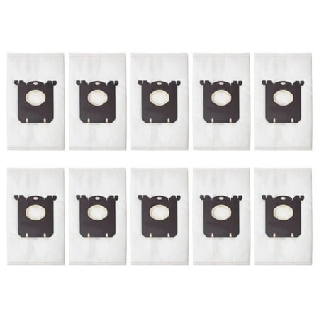 10 Pack Replacement S Vacuum Bag for EL4040a EL4103A EL4200A EL6984A EL7060A EL7063B 6990 5989 8985 6988 CV-140 EL4100 EL4200 EL7000 EL7020 EL7025 EL6