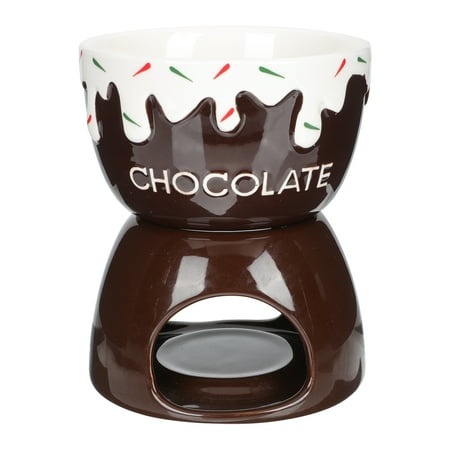 Tealight Candle Burner Coffee Ice Cream Chocolate Melting Oven Fruit Set Butter Cottage Cheese with Fondue Ceramic Warmer