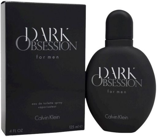 Dark Obsession by Calvin Klein Eau De Toilette Spray for Men 4 Oz (Pack of 2)