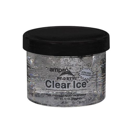 Ampro Clear Ice Protein Styling Gel, Ultra Hold 10 Oz (Pack of 2)