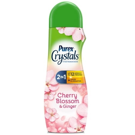 Purex Crystals in-Wash Fragrance and Scent Booster  Cherry Blossom & Ginger  21 Ounce