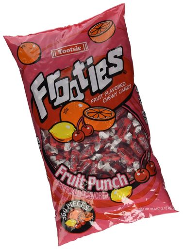 Frooties 360 Piece Bag Fruit Punch