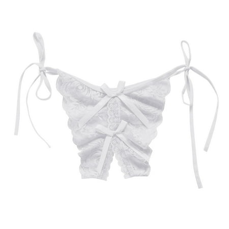 Kcodviy Women Low Waist Large Size Lace Banding Underwear Barely There Bras for Women 4742 Cat Underwear Ladies Cotton Underwear Panties Womens Blouse