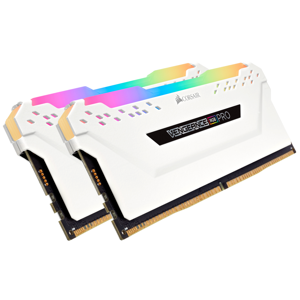 Corsair Vengeance RGB PRO Light Enhancement Kit White - No DRAM Memory & Are Meant for Aesthetic Use Only